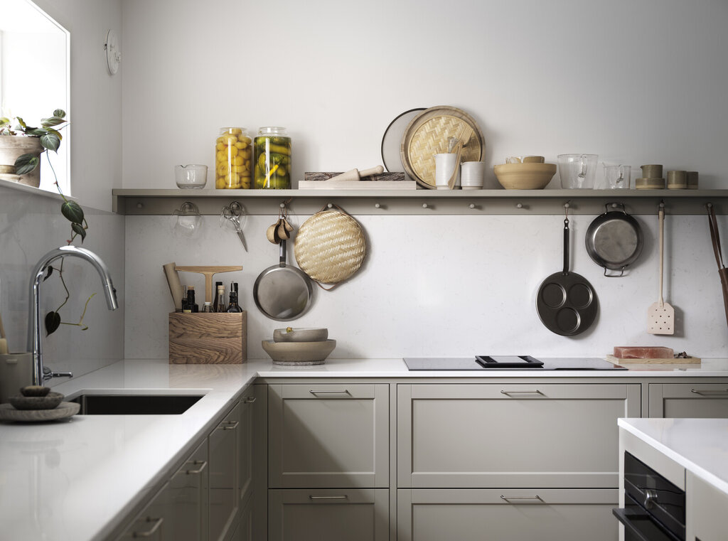 Køkkeninspiration Shaker Gastro varmgrå Køkkeninspiration Shaker Gastro varmgrå