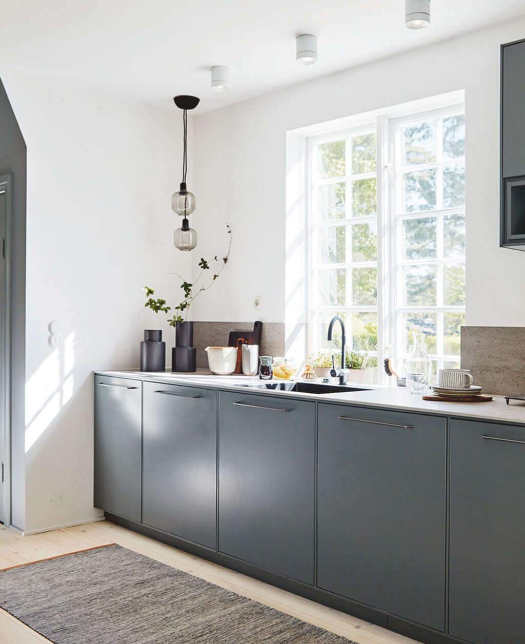 Køkken - Bistro grøn grå Køkken - Bistro grøn grå