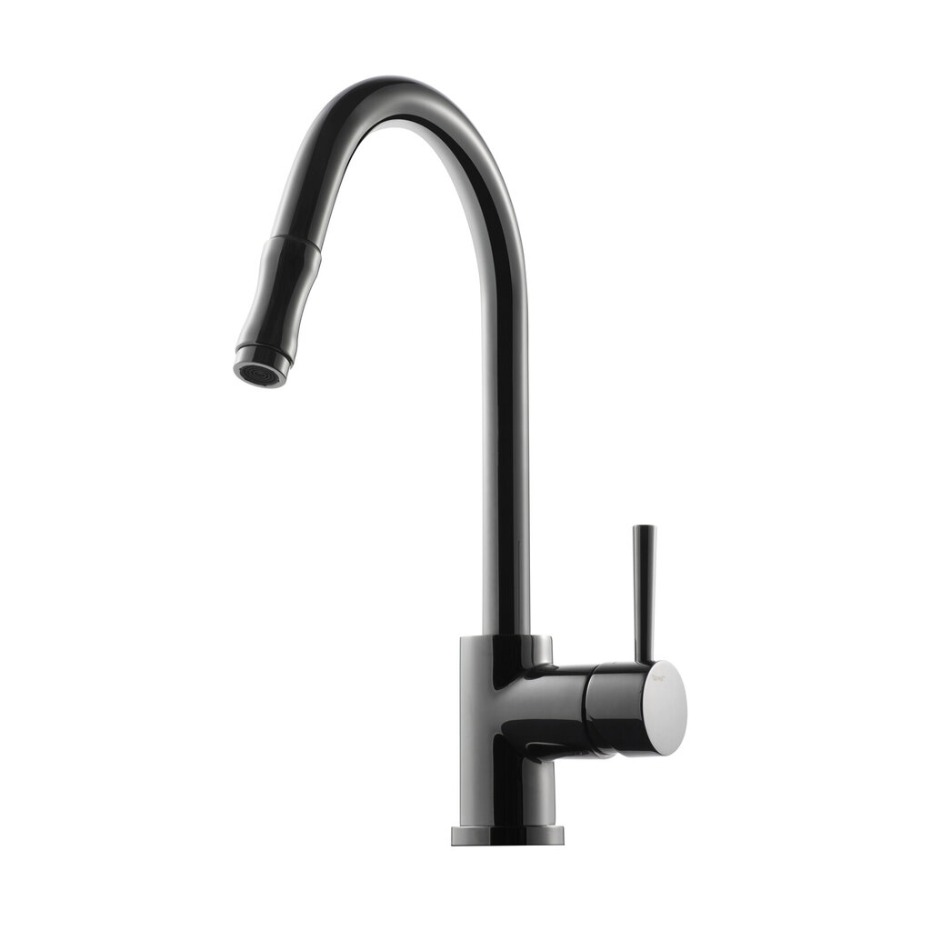 Tapwell blandingsbatteri EVO185 black chrome Tapwell blandingsbatteri EVO185 black chrome