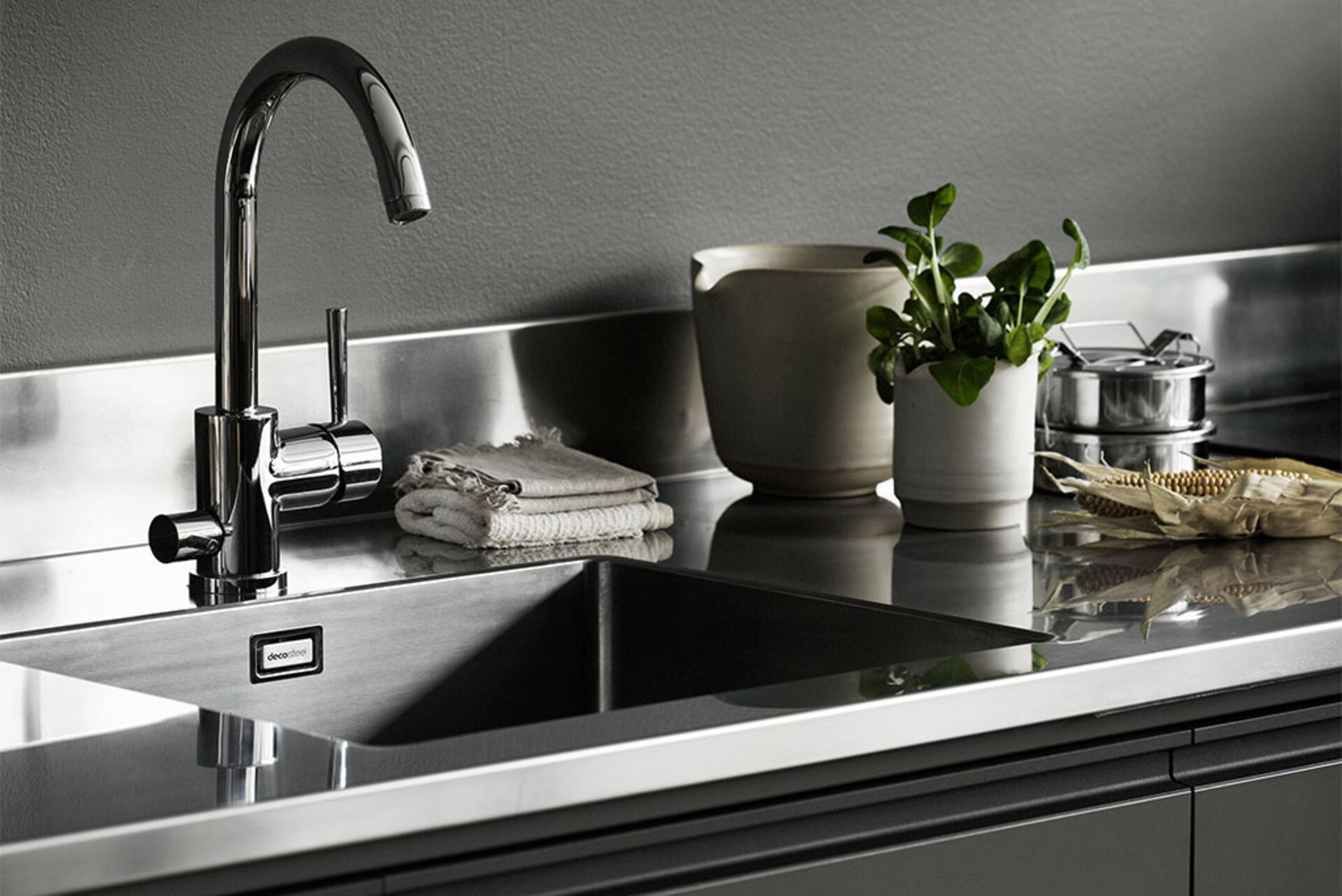 En rustfri vask kan tåle det meste