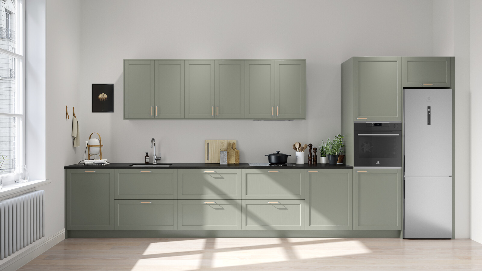 Gastro ask salviegrøn