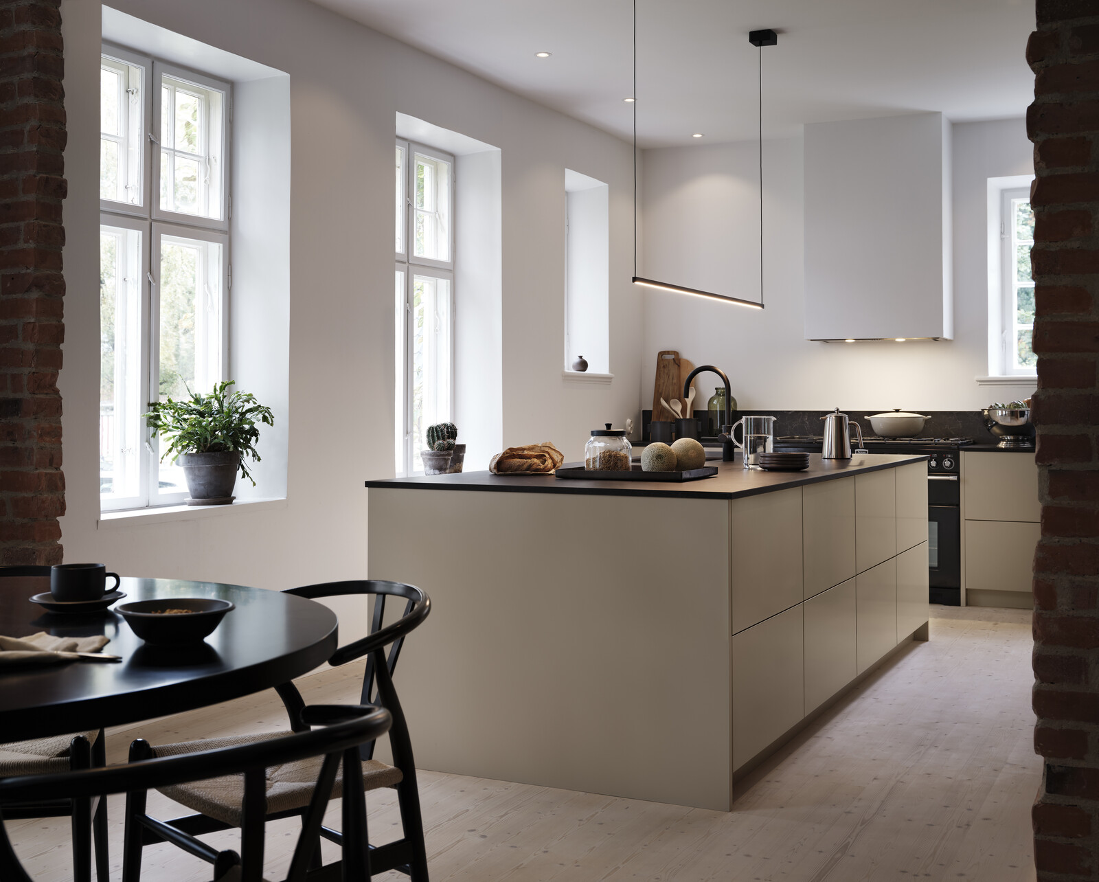 Køkkeninspiration Bistro østersbeige Køkkeninspiration Bistro østersbeige
