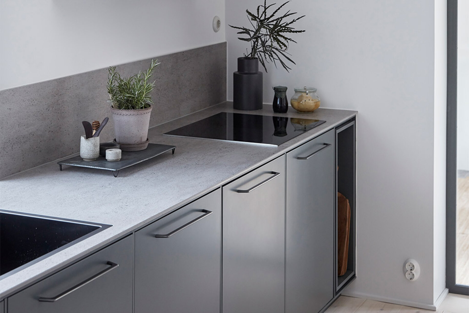 Køkken - Bordplade i dekton
