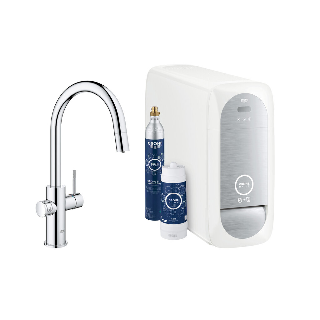 Grohe blandingsbatteri Blue home 31541 med kulsyre Grohe blandingsbatteri Blue home 31541 med kulsyre