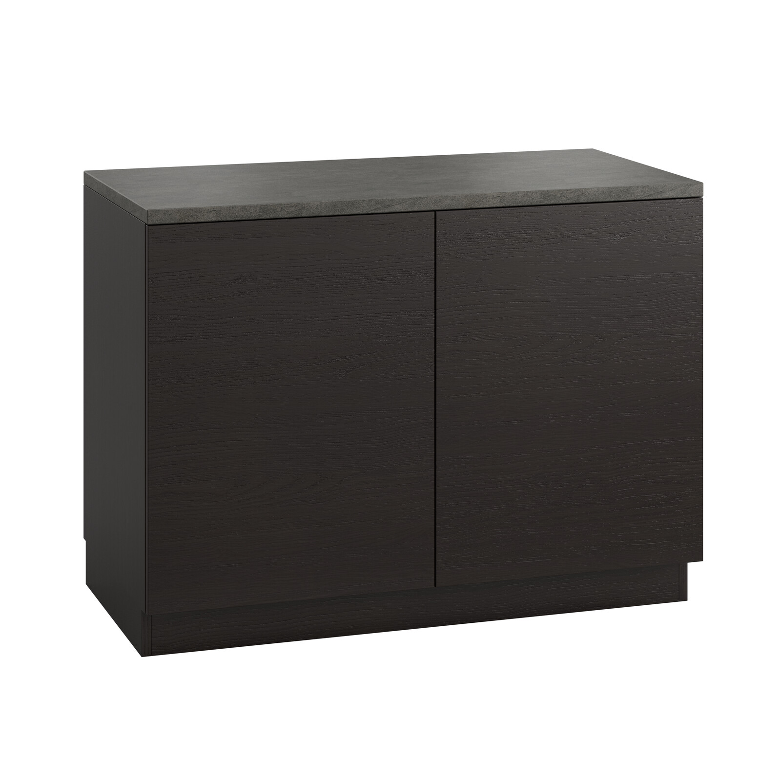 Kjøkkenlåge Bistro ask brunbejts underskab