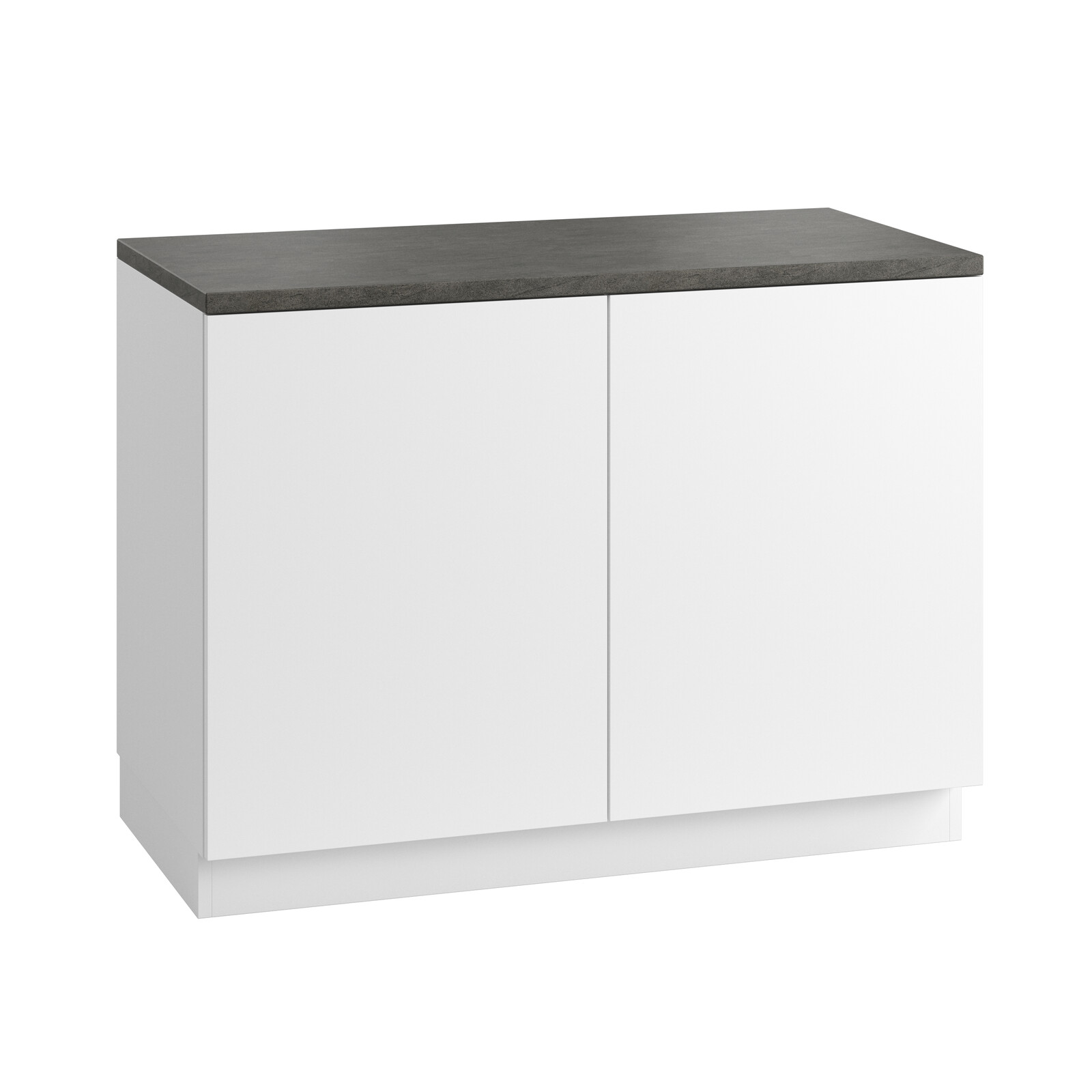 Kjøkkenlåge Fenix hvid underskab