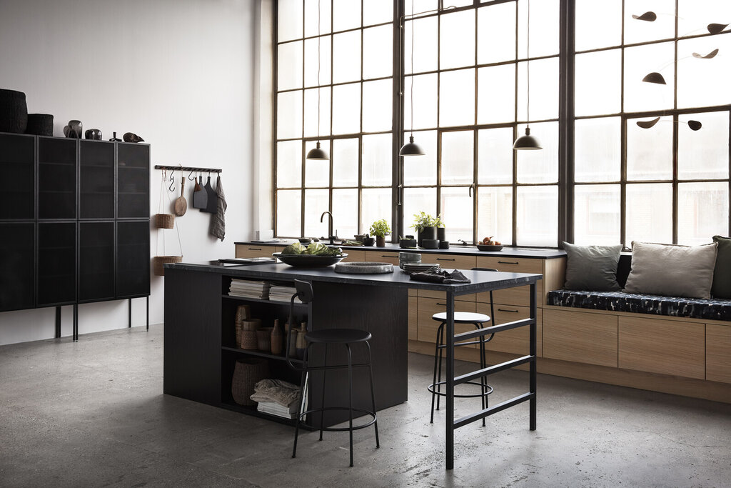 Køkkeninspiration Bistro eg hvidpigmenteret