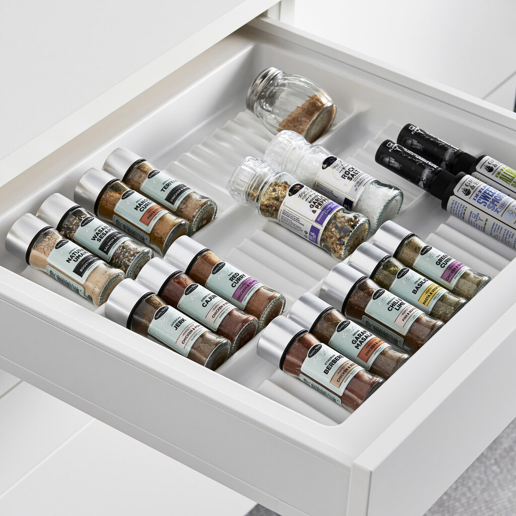 Krydderiindsats 60 hvid plast