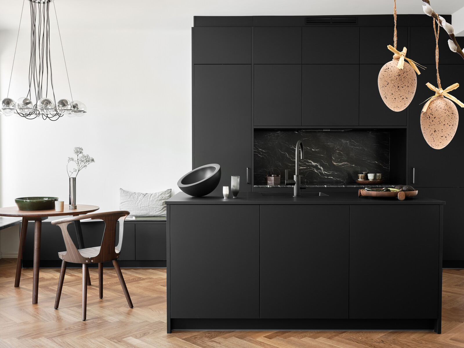 Køkkeninspiration Fenix sort