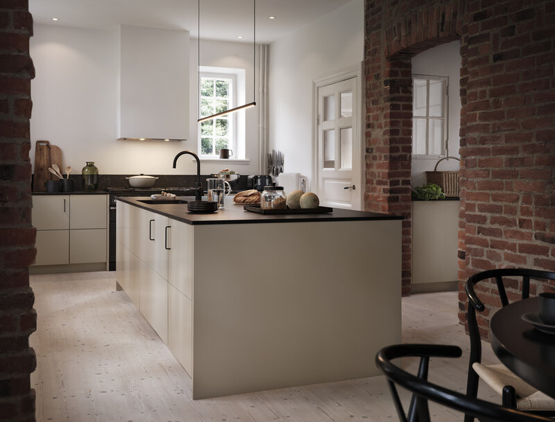 Køkkeninspiration Bistro østersbeige