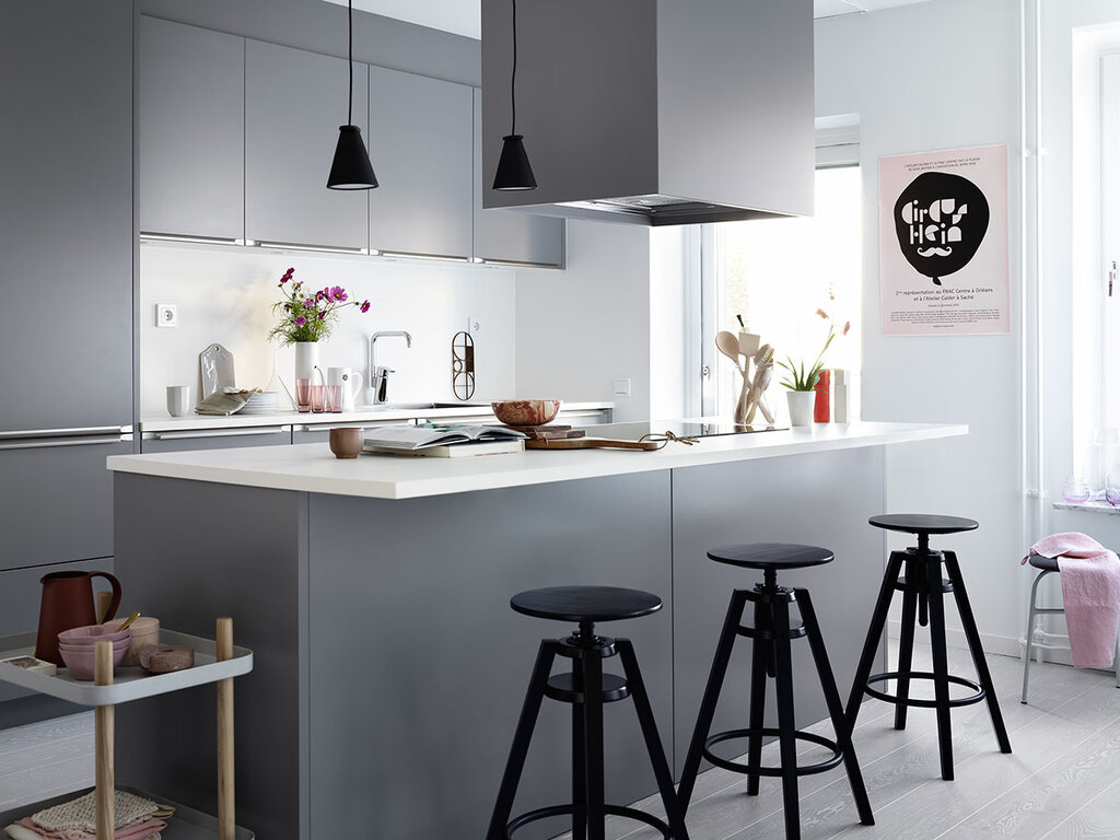 Køkken - Bistro mørkegrå