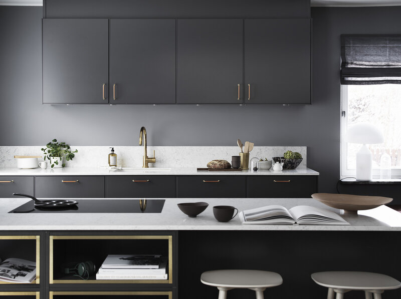 Køkkeninspiration Bistro pebergrå - Frida Fahrman