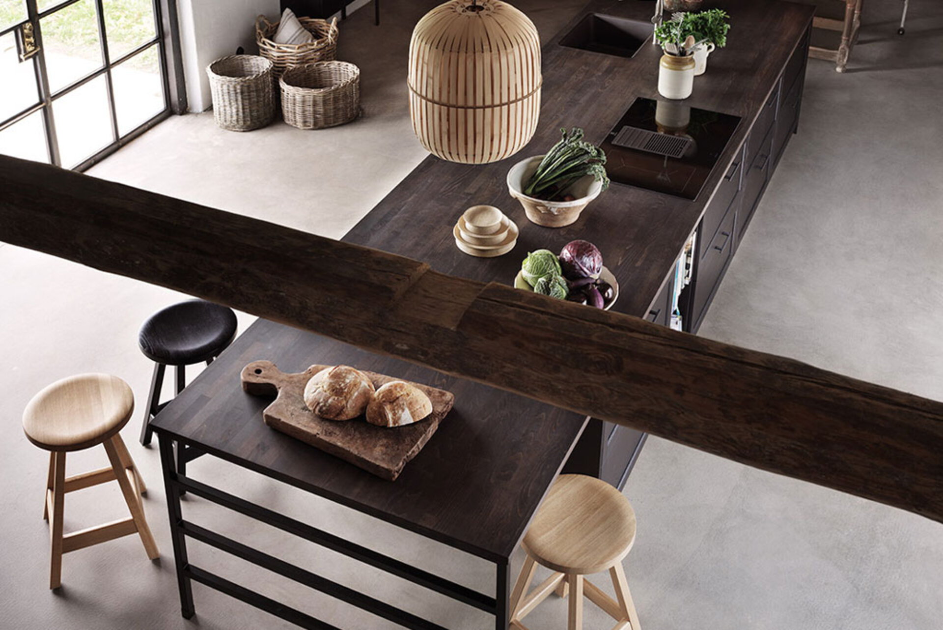 Bordplade i massivt træ Bordplade i massivt træ