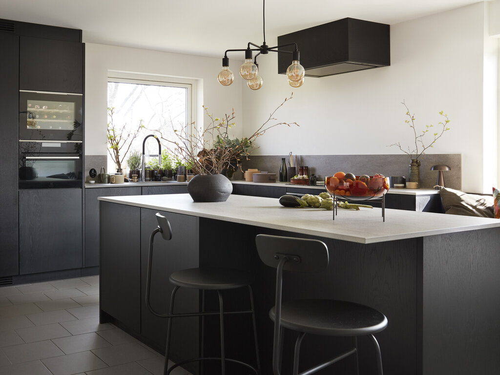 Køkkeninspiration Wood eg sortbejdset