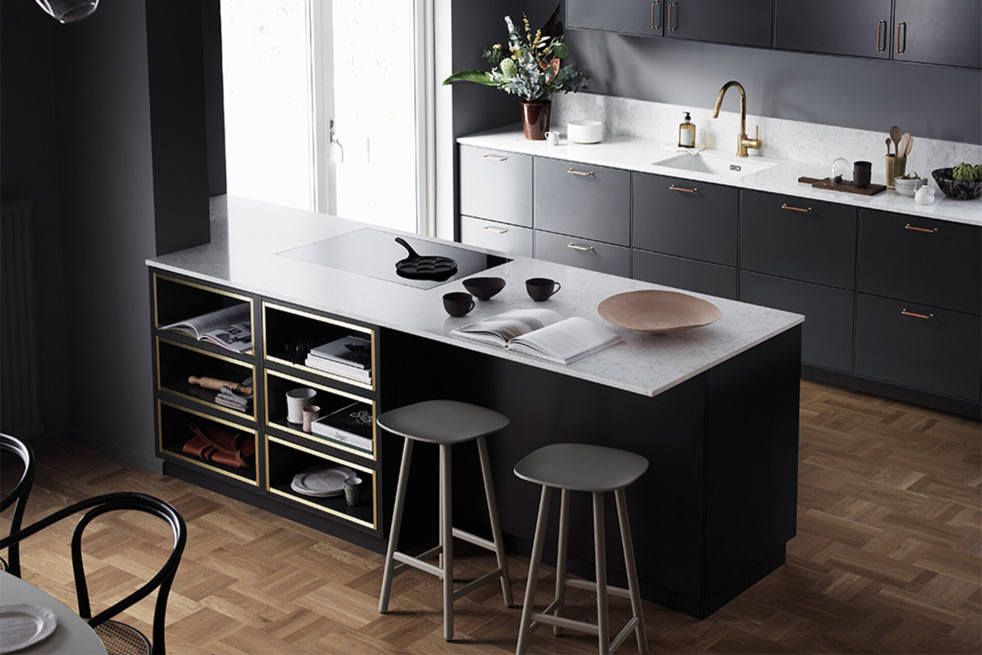 Køkken - Bordplade i kompositsten