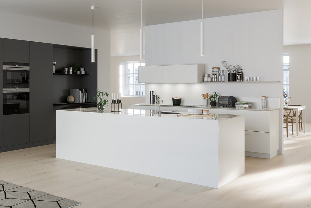 Køkken - Bistro system 10 hvid